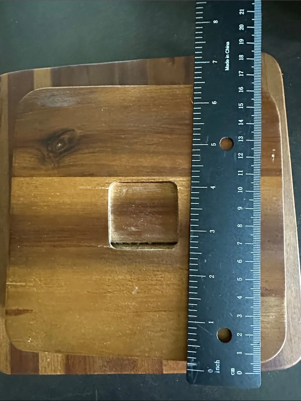Pistachio Trays Teak Wood